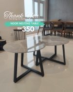 NOOR Sintered Stone Nesting Coffee Table - Image 5