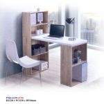 VISBY 120cm Study Desk With Bookcase - Image 3