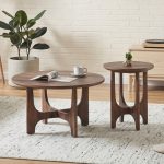 WOODIE Nesting Of Coffee Table-Walnut