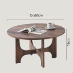 WOODIE Nesting Of Coffee Table-Walnut - Image 3