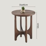 WOODIE Nesting Of Coffee Table-Walnut - Image 4