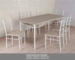 NELSON 6 Seater Dining Set - Image 2