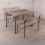 DARWIN 4 Seater With Bench Dining Set - Image 2