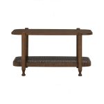 WELDON 90cm Full Solid Coffee Table-Cocoa - Image 5