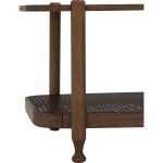 WELDON 90cm Full Solid Coffee Table-Cocoa - Image 6