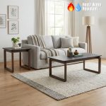 DAKAR Water resistant Surface Occasional Table-Grey