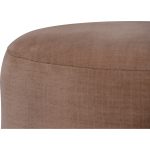 KENTU Danny Fabric Round Pouf Stool-2 Colors - Image 5