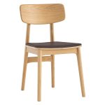 TACY Wooden Dining Chair-Natural - Image 2