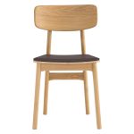 TACY Wooden Dining Chair-Natural - Image 5