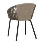 ATLAS Olefin Rope Dining Chair - Image 3
