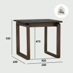 DAKAR Water resistant Surface Occasional Table-Grey - Image 14