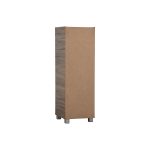 CODEY 3 Door Storage Cabinet With Key Lock-Fleton Oak - Image 8