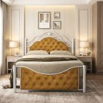 ALGHERO QueenSize Metal Bed Frame-5 Colors