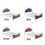 ALGHERO QueenSize Metal Bed Frame-5 Colors - Image 4