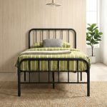 AMALFI Single Metal Bed Frame-Black