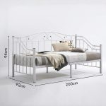ASPEN Metal Daybed-White - Image 3