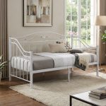 ASPEN Metal Daybed-White