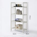 ALTUS Solid Wood Storage Rack-White - Image 4