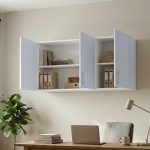AUSTIN 3 Door Wall Mounted Hanging Cabinet-White - Image 5