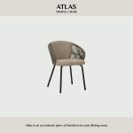 ATLAS Olefin Rope Dining Chair - Image 8