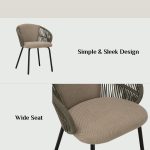 ATLAS Olefin Rope Dining Chair - Image 11