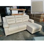 BAMAKO L Shaped Pet Friendly Sofa-Cream - Image 2