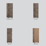 CODEY 3 Door Storage Cabinet With Key Lock-Fleton Oak - Image 6