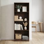 ECON 4 Tier Book Shelf-Walnut