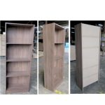 ECON 4 Tier Book Shelf-Walnut - Image 4