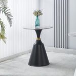 EDWD5639(ET-ROUN)BLACBC End Table