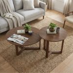 ELONA Nesting Coffee Table-Cocoa - Image 2