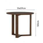 ELONA Nesting Coffee Table-Cocoa - Image 9