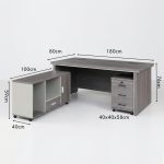 GHENT 180cm Director Table - Image 2