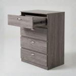 IMOLA 4 Drawer Chest-Dark Oak - Image 3