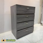 IMOLA 4 Drawer Chest-Dark Oak - Image 5