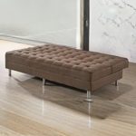 JUNEAU 3 Seater Sofa Bed-Brown - Image 2
