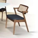 LISBON Dining Chair-Walnut - Image 2