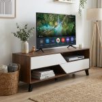 MACAU 120cm TV Cabinet-Walnut - Image 2