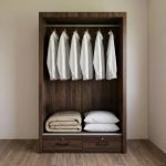 MAPUTO 3.5X6 Sliding Door Wardrobe-Walnut - Image 2