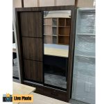 MAPUTO 3.5X6 Sliding Door Wardrobe-Walnut - Image 3