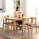 MARU 4 Seater Dining Set-Natural