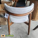 MELOS Dining Chair-Walnut - Image 6