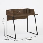 [Package] METIS 2 In 1 Study Desk Set- Wenge - Image 5