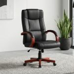 P5005 PU High Back Director Chair-Black