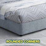 PAROS Queen Size Divan Bed Frame-Grey - Image 3