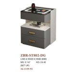 ST802 Wireless Charging Bedside Table-Grey - Image 3