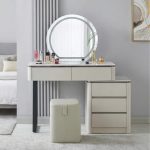 SELENE Expandable LED Mirror Dressing Table