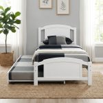 VENEZIA Single Size Pull Out Bed-White