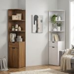 ZENITH Corner Display Cabinet-2 Colors
