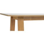 TETAN 140x80cm Sintered Stone Study Desk-Oak - Image 11
